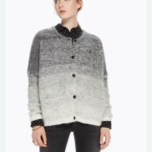 Wool Scotch & Soda Amsterdam Blauw Ombre
